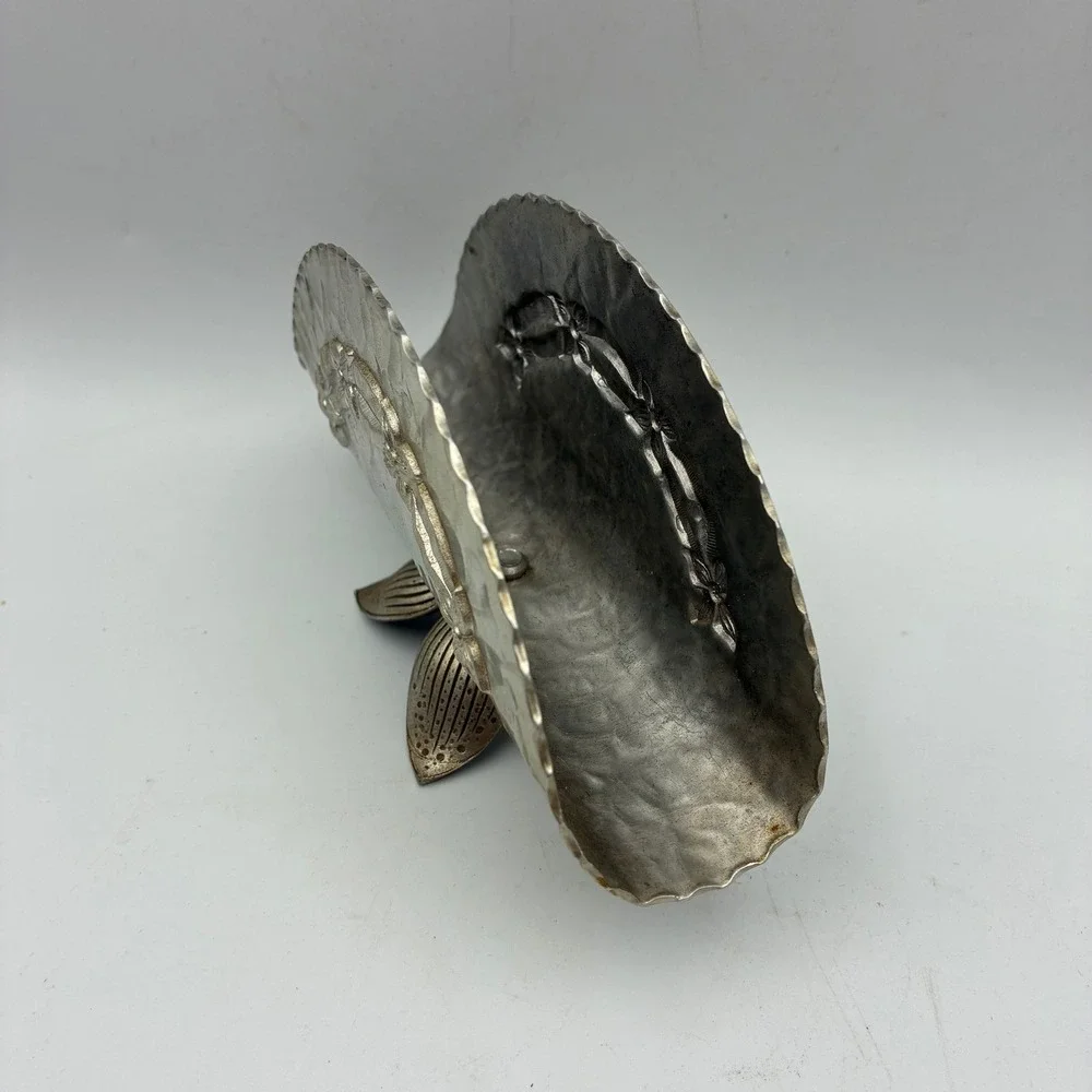 Handmade vintage hammered